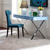 Jonathan Adler SUNBURST Hand Knotted Rug in Viscose & Wool - Grey