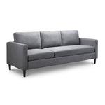 Julian Bowen Marant Corner Sofa Linen Upholstered - Grey Colour