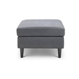 Julian Bowen Marant Corner Sofa Linen Upholstered - Grey Colour