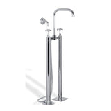 Maison Valentina BOURGEOIS II Mounting Floor Mixer - Home Glamorous Furnitures 