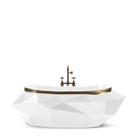 Maison Valentina DIAMOND Bathtub - Home Glamorous Furnitures 