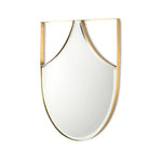 Maison Valentina KOI WALL MIRROR - Golden Brushed Brass - Home Glamorous Furnitures 