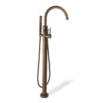 Maison Valentina PULSE Mounting Floor Mixer With Hand Shower - Home Glamorous Furnitures 