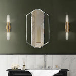 Maison Valentina SAPPHIRE WALL MIRROR - Silver Polished Brass