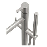 Maison Valentina ORIGIN Mounting Floor Mixer With Hand Shower - Home Glamorous Furnitures 