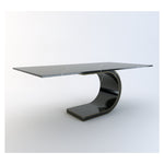 Steve Bristow FERRARA SINGLE STONE Quartz Dining Table