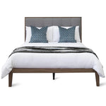 Twenty10 Designs Calla Bed in Walnut - Grey