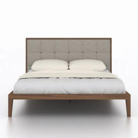 Twenty10 Designs Calla Bed in Walnut - Stone