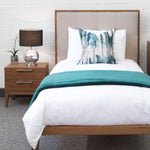 Twenty10 Designs Calla Bed in Walnut - Stone