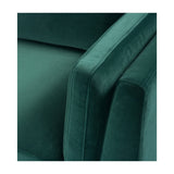 Twenty10 Designs Mickey 2 Seats Sofa Velvet Upholstered - Green Colour