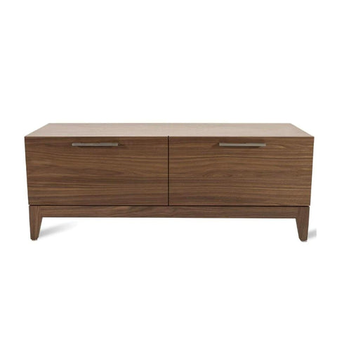 Twenty10 Designs Peony TV Unit Two Drawer Storage - Walnut Colour