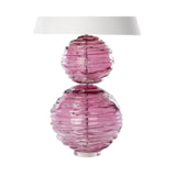 William Yeoward Alfie Table Lamp with Linen Shade - Gold Ruby