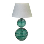 William Yeoward Alfie Table Lamp with Linen Shade - Jade