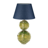 William Yeoward Alfie Table Lamp with Linen Shade - Moss