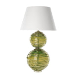 William Yeoward Alfie Table Lamp with Linen Shade - Moss