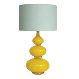 William Yeoward Aragoa Table Lamp with Linen Shade - Citron