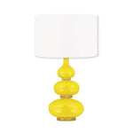 William Yeoward Aragoa Table Lamp with Linen Shade - Citron