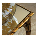 William Yeoward BASTIAN COFFEE TABLE - Bronzed Finish & Mirrored Top