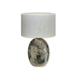 William Yeoward Babette Table Lamp with Linen Shade - Slate