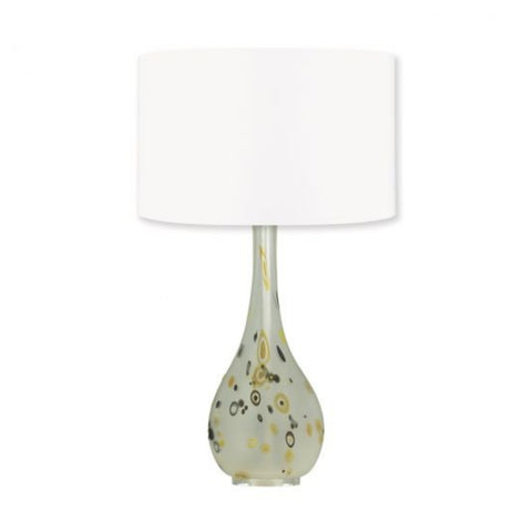 William Yeoward Fiesta Table Lamp with Silk Shade - Citron