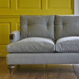 William Yeoward Kooltown 4 Seater Sofa In Linen - Slate - Chalk - Home Glamorous Furnitures 