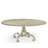 William Yeoward LACOCK DINING TABLE - VENETIAN WHITE OAK - Home Glamorous Furnitures 