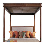 William Yeoward LIT IRENE BED In Chestnut With Nickel - Home Glamorous Furnitures 