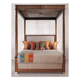 William Yeoward LIT IRENE BED In Chestnut With Nickel - Home Glamorous Furnitures 