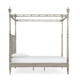 William Yeoward MORRIS KING BED - Greyed Oak - Home Glamorous Furnitures 