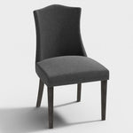 William Yeoward SHERSTON SIDE CHAIR In Linen - Wicklow Chalk - Home Glamorous Furnitures 